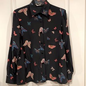 NWOT Tucker silk blouse